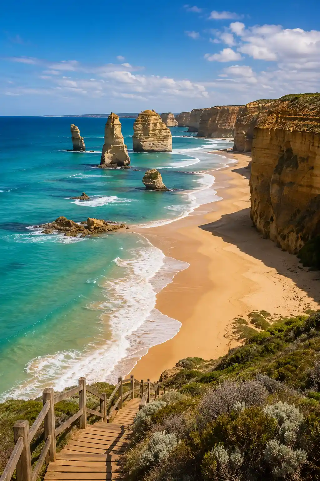 Twelve Apostles Great Ocean Road Australia tourism place for visit visa travellers