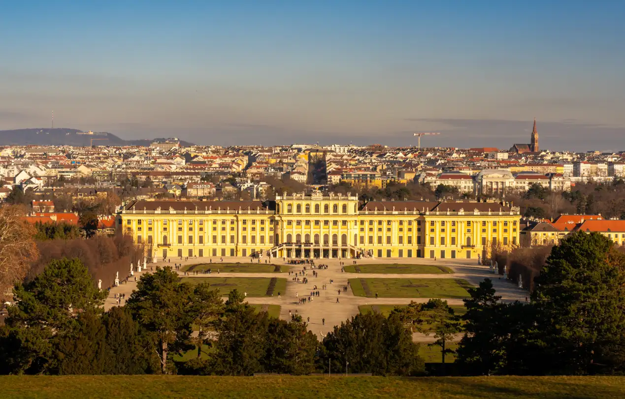 Austria visit visa from Qatar and Schonbrunn Palace Vienna tourism