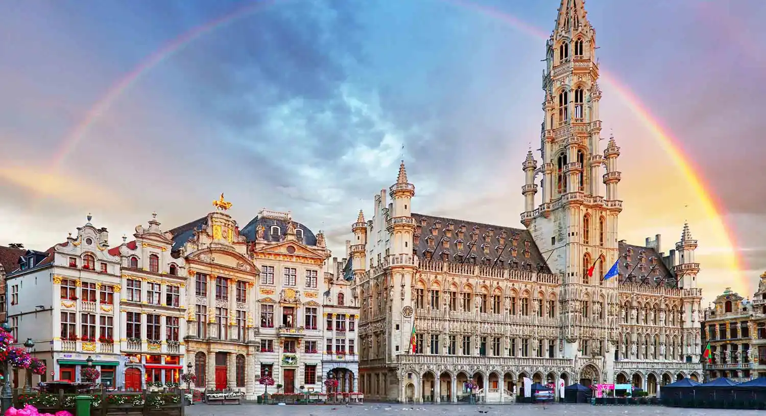 Belgium visit visa from Qatar and Grand Place Brussels tourism