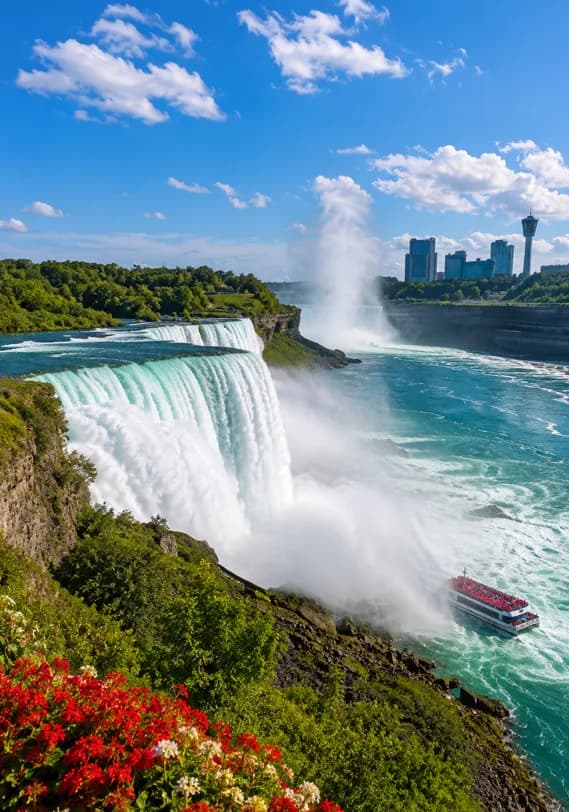 Niagara Falls Canada tourism place for visit visa travellers