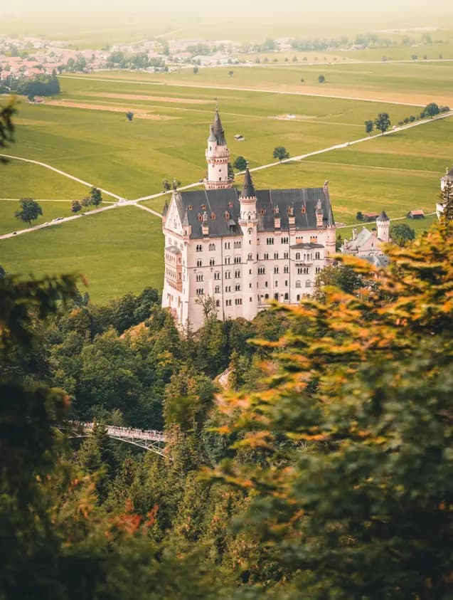 Neuschwanstein Castle Germany tourism place for Germany visit visa travellers