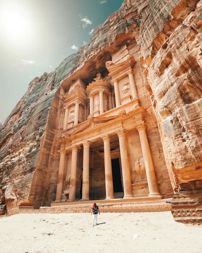 Petra Jordan tourism place for Jordan visit visa travellers from Qatar