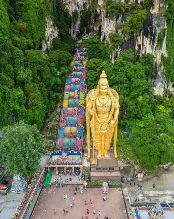 Batu Caves Kuala Lumpur Malaysia tourism place for visit visa travellers