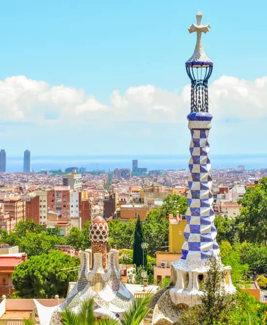 Park Guell Barcelona Spain tourism place for Spain visit visa travellers