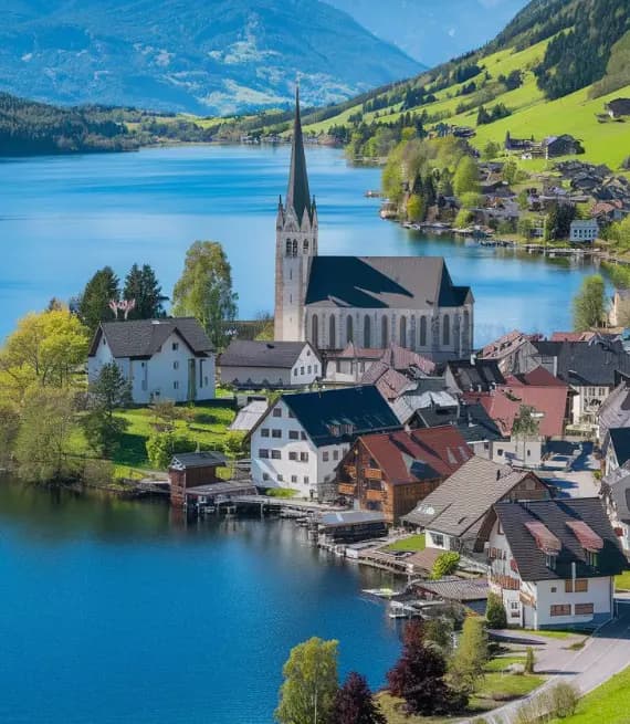 Interlaken Switzerland tourism place for Switzerland visit visa travellers